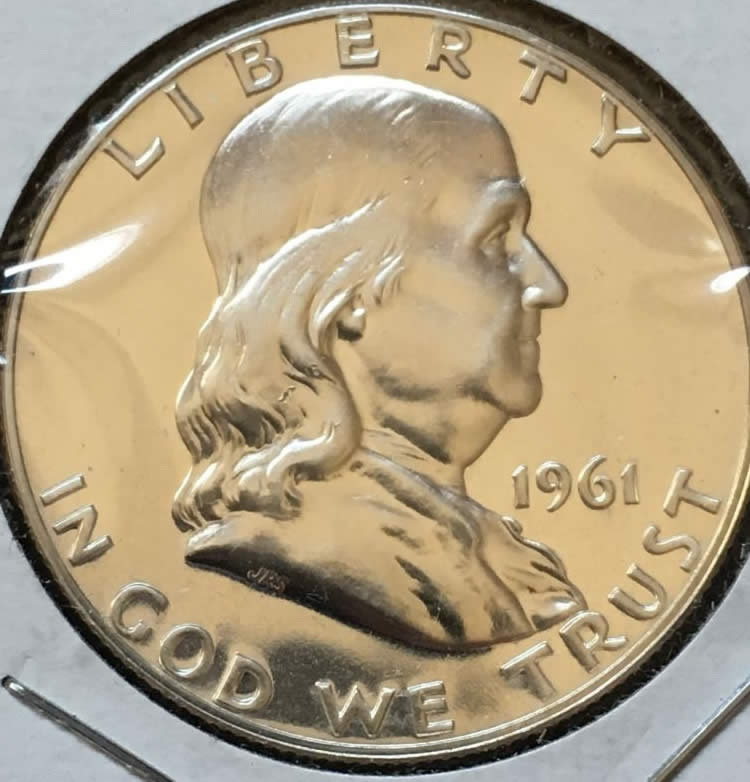 1961-Proof-Franklin-Half